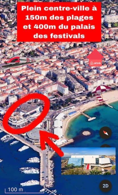 Cannes Centre Proche Plage Croisette Palais Des Festivals 외부 사진