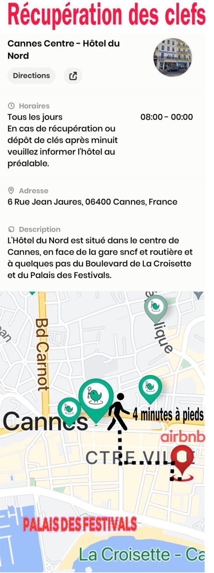 Cannes Centre Proche Plage Croisette Palais Des Festivals 외부 사진